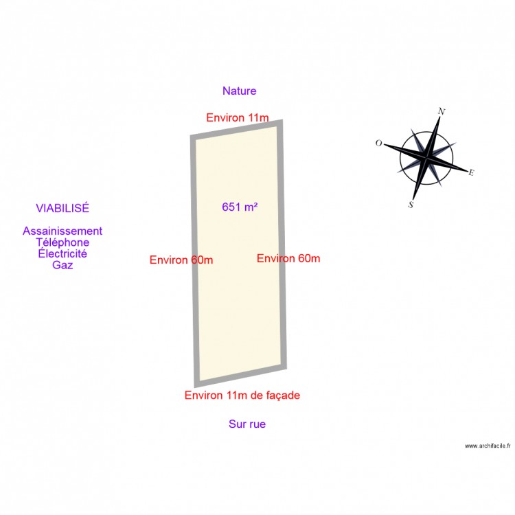 BEAUXEROIS. Plan de 0 pièce et 0 m2