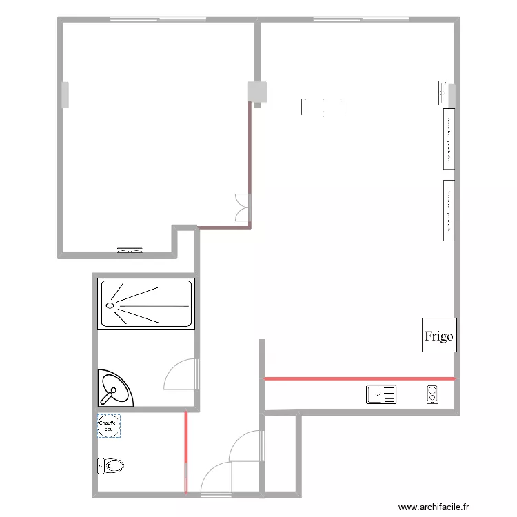 PETIT APPT. Plan de 
