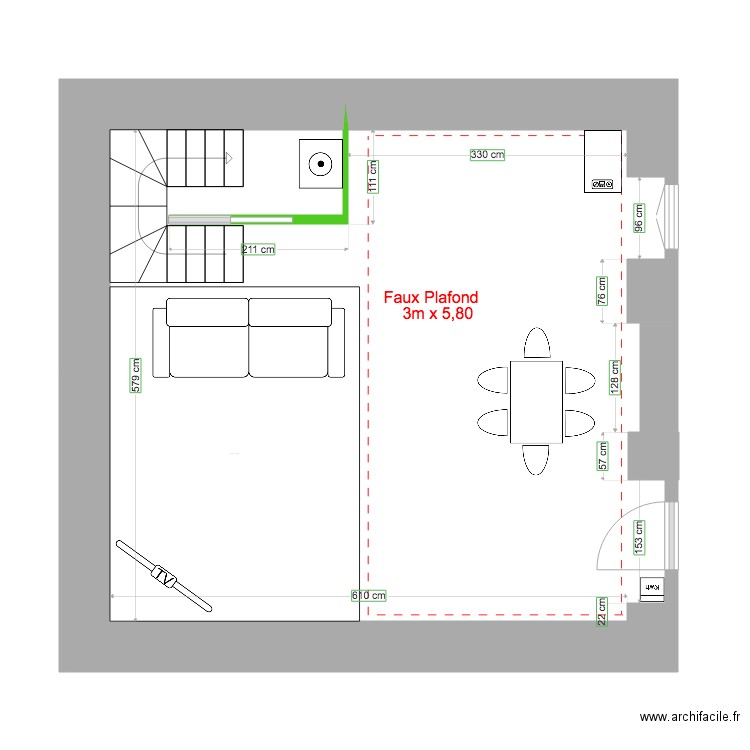 VACHESUCESUR Projet. Plan de 0 pièce et 0 m2