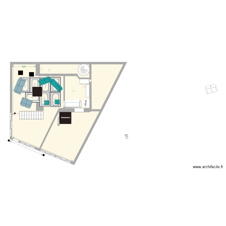 projet canapes. Plan de 0 pièce et 0 m2