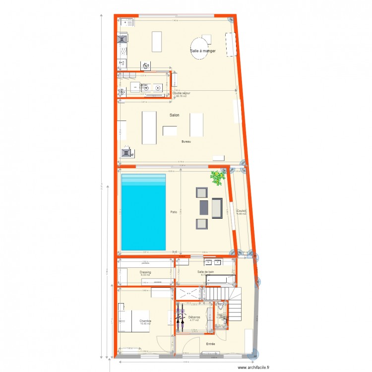 surrélévation 29 RdC. Plan de 0 pièce et 0 m2