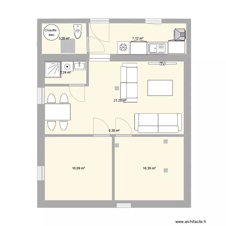 Rosne SS 2. Plan de 