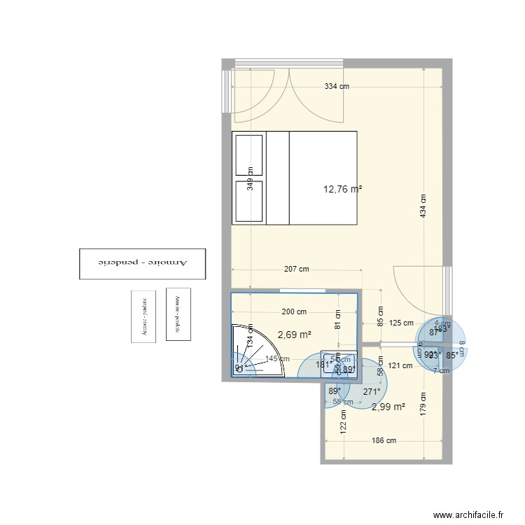 Chambre 5. Plan de 0 pièce et 0 m2