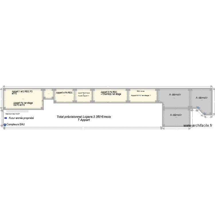 Pierre de Bresse Le Moulin Plan ensemble 21 02 2019. Plan de 0 pièce et 0 m2