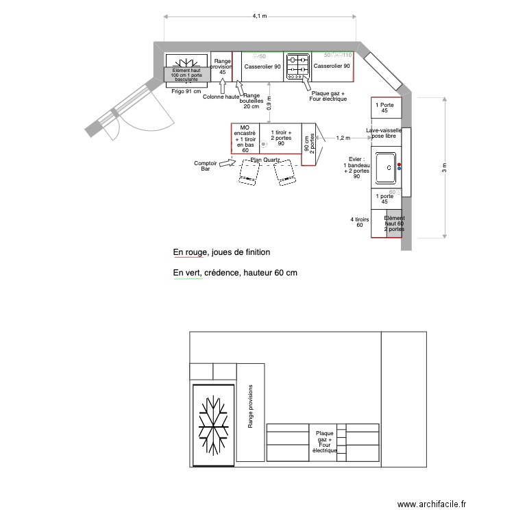 CUISINE TTVK Batipol. Plan de 0 pièce et 0 m2