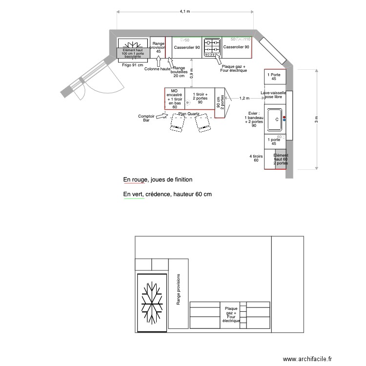 CUISINE TTVK Batipol. Plan de 0 pièce et 0 m2