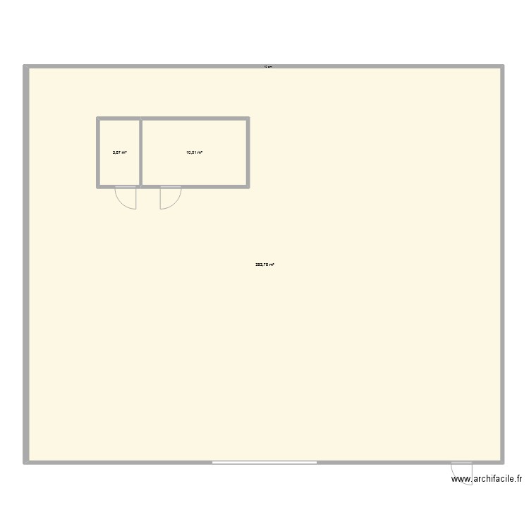Entrepot DAC. Plan de 0 pièce et 0 m2