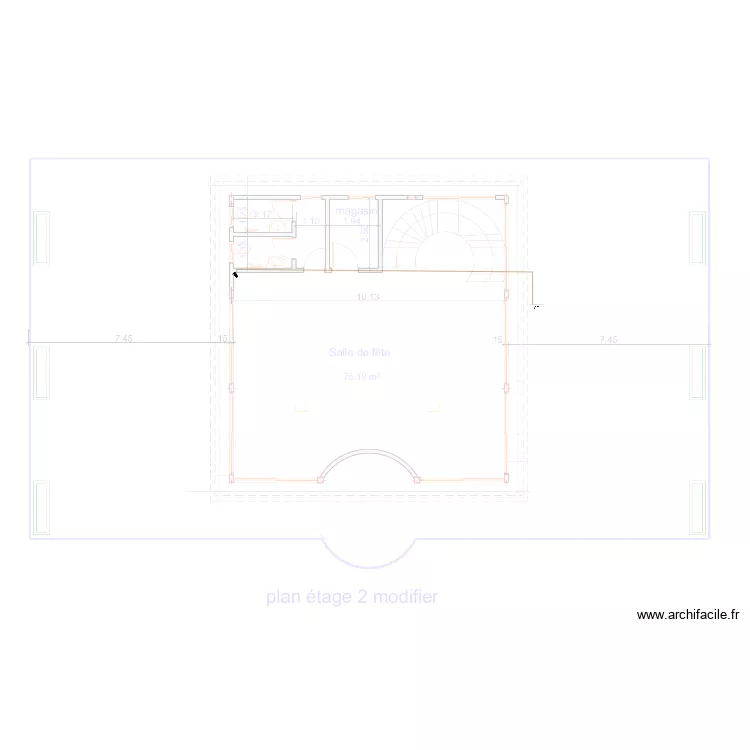 Vid&eacute;o surveillance Etage2 DGA. Plan de 0 pièce et 0 m2