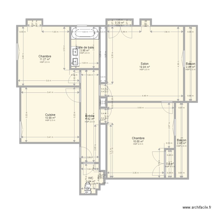 SCI CATHS. Plan de 0 pièce et 0 m2