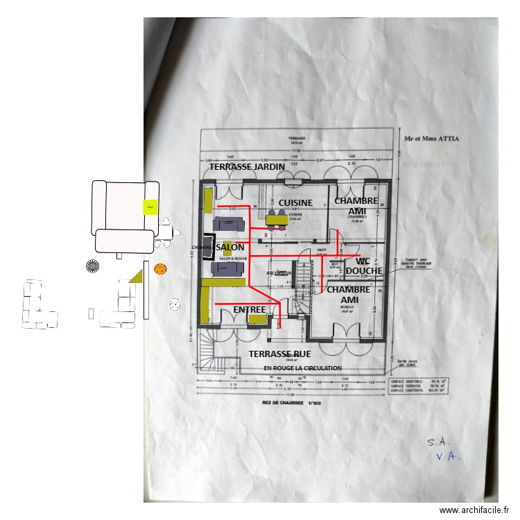 RDC 5. Plan de 0 pièce et 0 m2