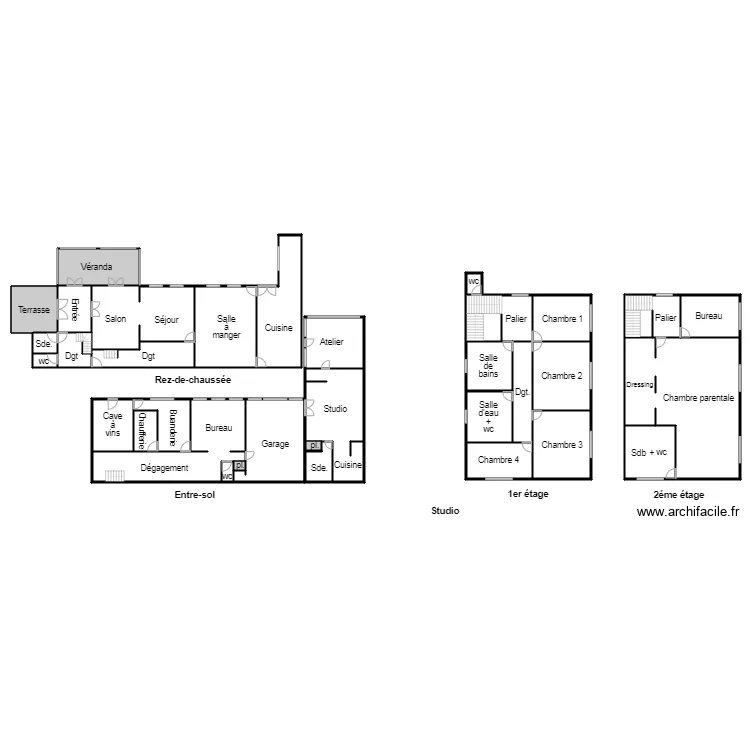 Plan Dapsens 2203. Plan de 
