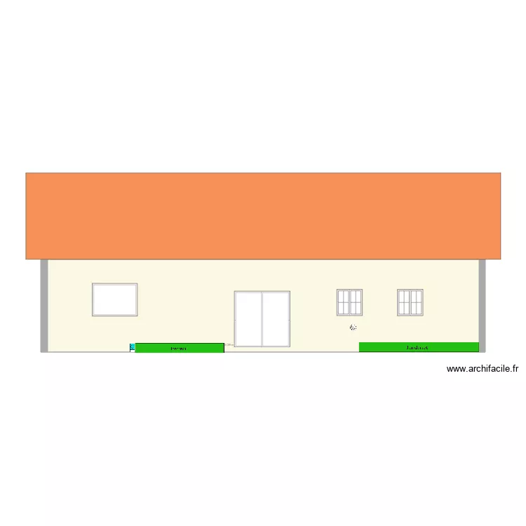 FacadeSud-CoteReel-032022. Plan de FacadeSud-CoteReel-032022. Plan de