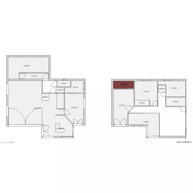 maison Melesse . Plan de maison Melesse . Plan de