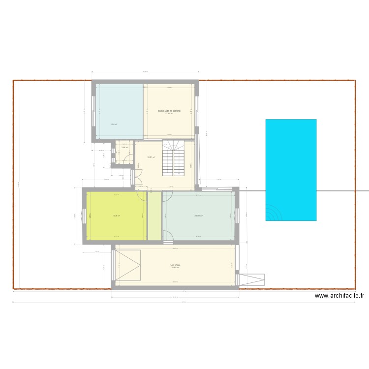 MBE IND 5 avec vide sous plafond. Plan de 0 pièce et 0 m2