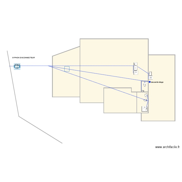 lacroix ass 1206. Plan de 6 pièces et 153 m2