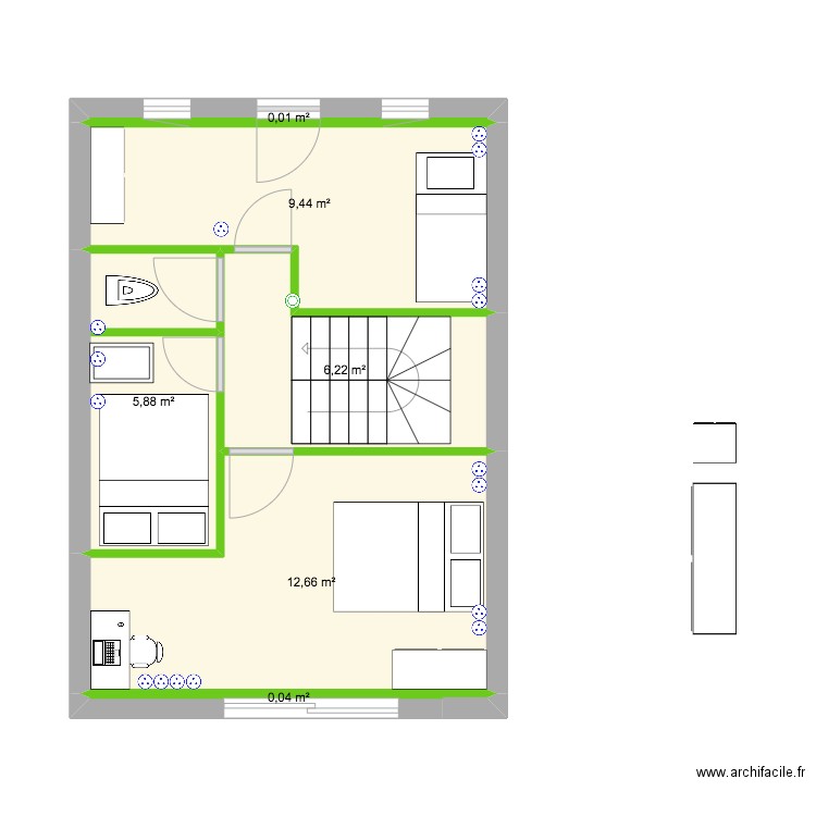 chalet haut pascale. Plan de 0 pièce et 0 m2