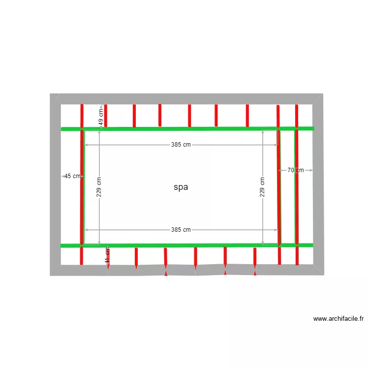 spa goll. Plan de 