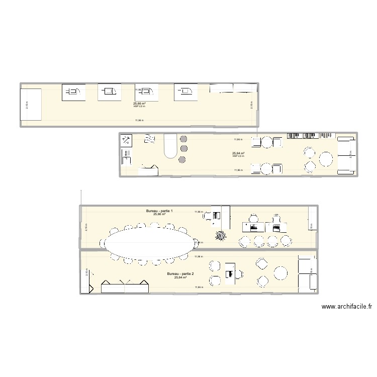 Paris campagne Experience - Bureaux. Plan de 0 pièce et 0 m2