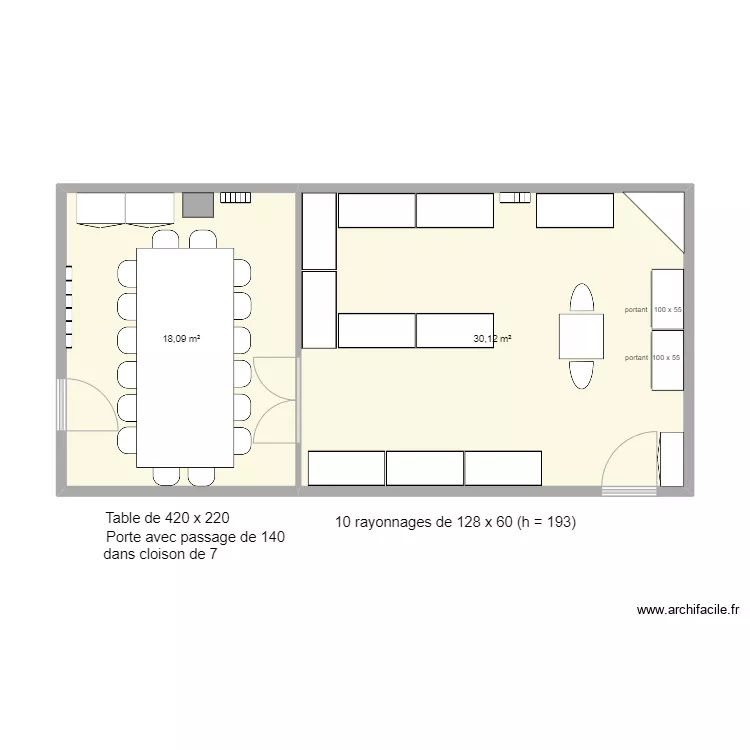 Saint Vincent de Paul (2). Plan de 