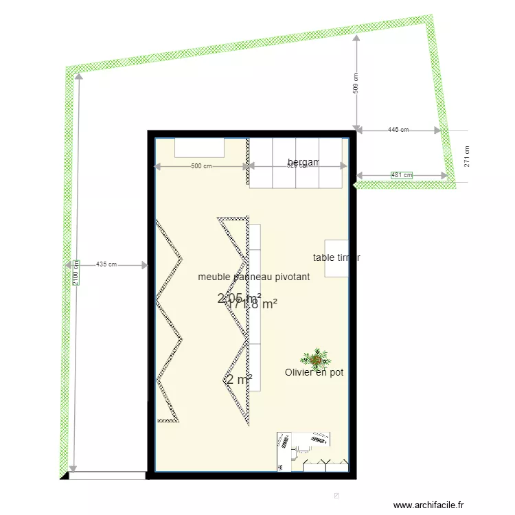 frejus v1. Plan de 