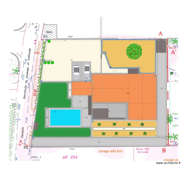 saint remy . Plan de 14 pièces et 757 m2