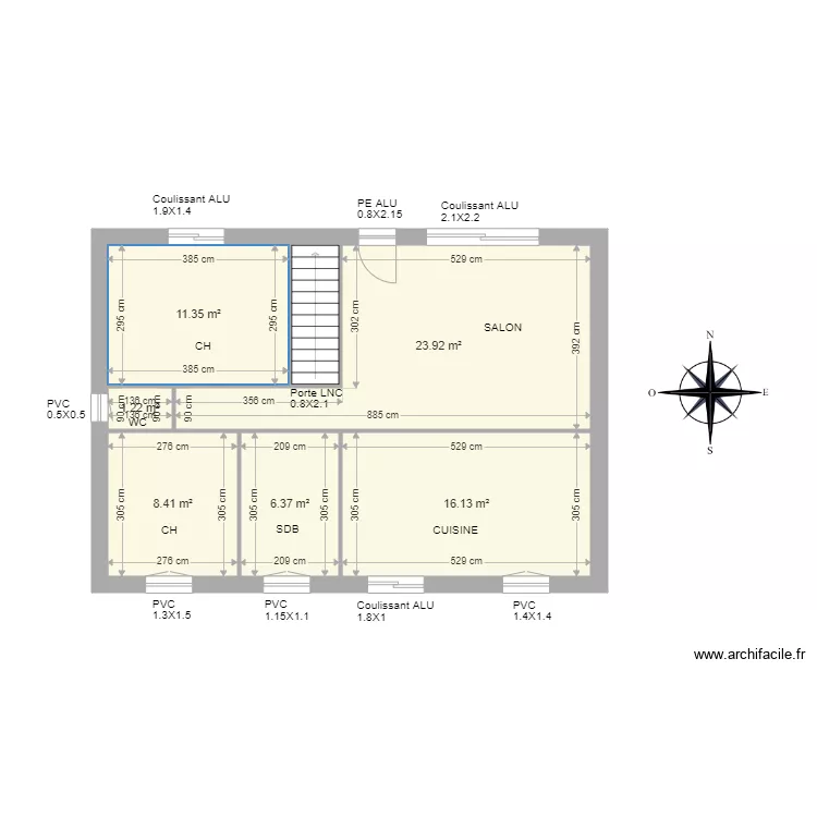 ROGORZ HENRIQUES. Plan de 