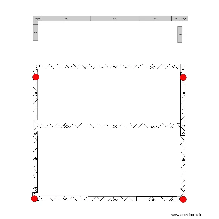 Truss Scene. Plan de 