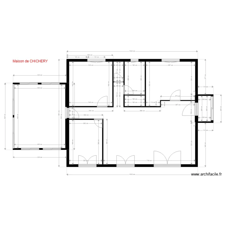 CHEZ MOI 44. Plan de CHEZ MOI 44. Plan de