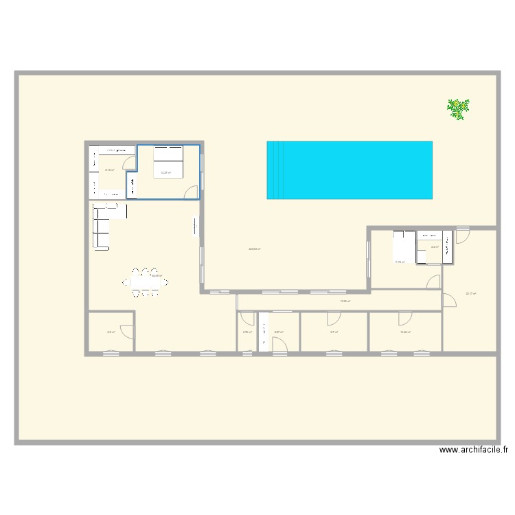 PLAIN PIED U. Plan de 0 pièce et 0 m2