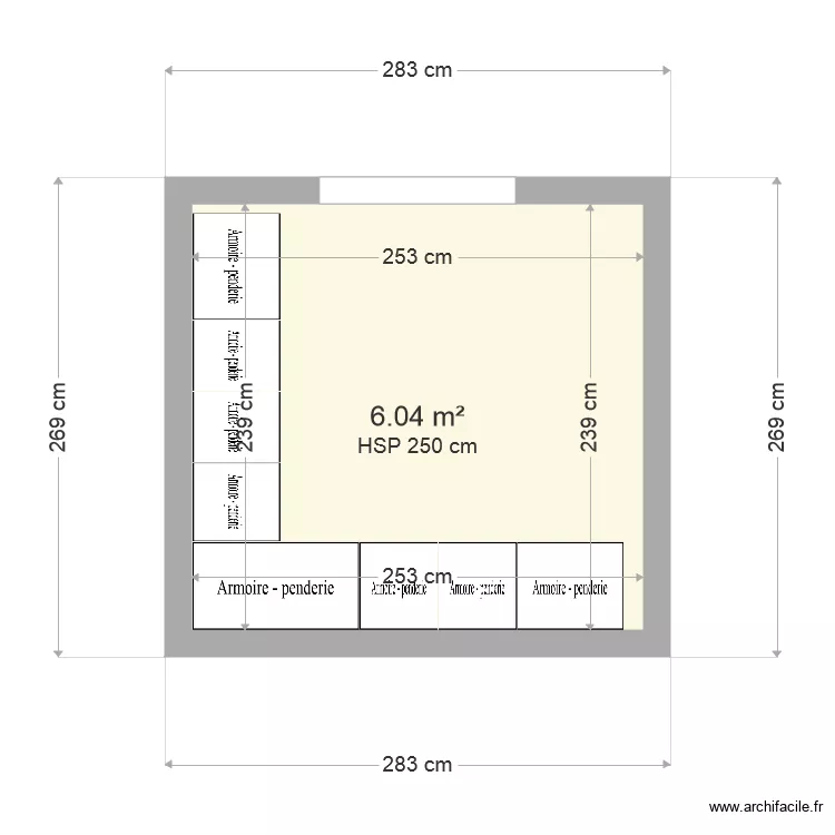 Dressing lapeyre. Plan de 