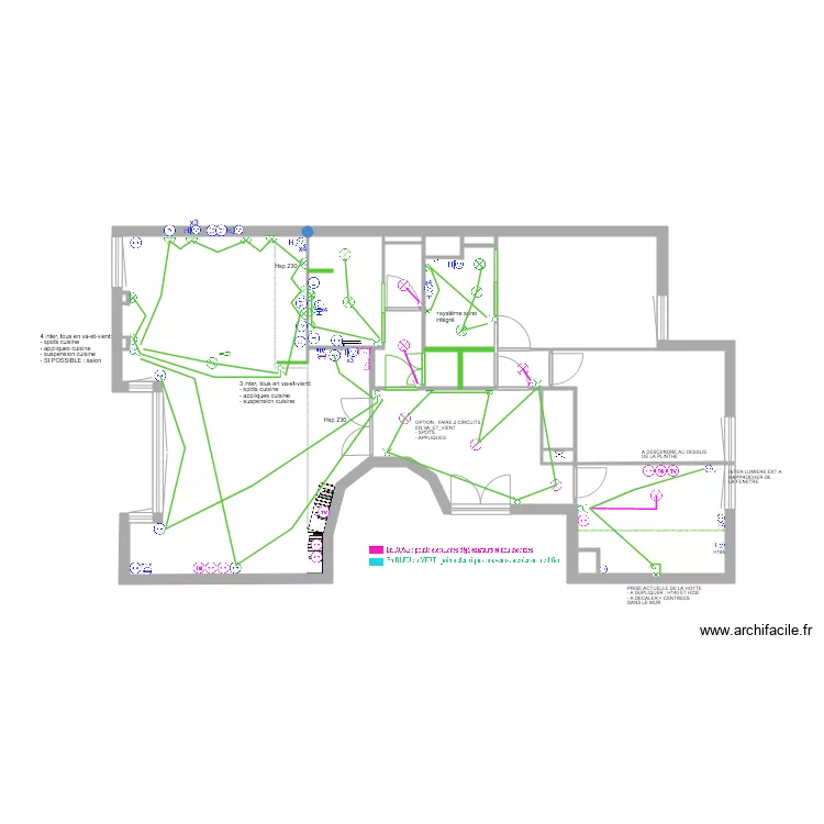 Plan Ariane et Jeremy futur electricit&eacute;    14 7 19. Plan de 