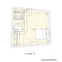 1 er &eacute;tage T2 thuyas am&eacute;nag&eacute;