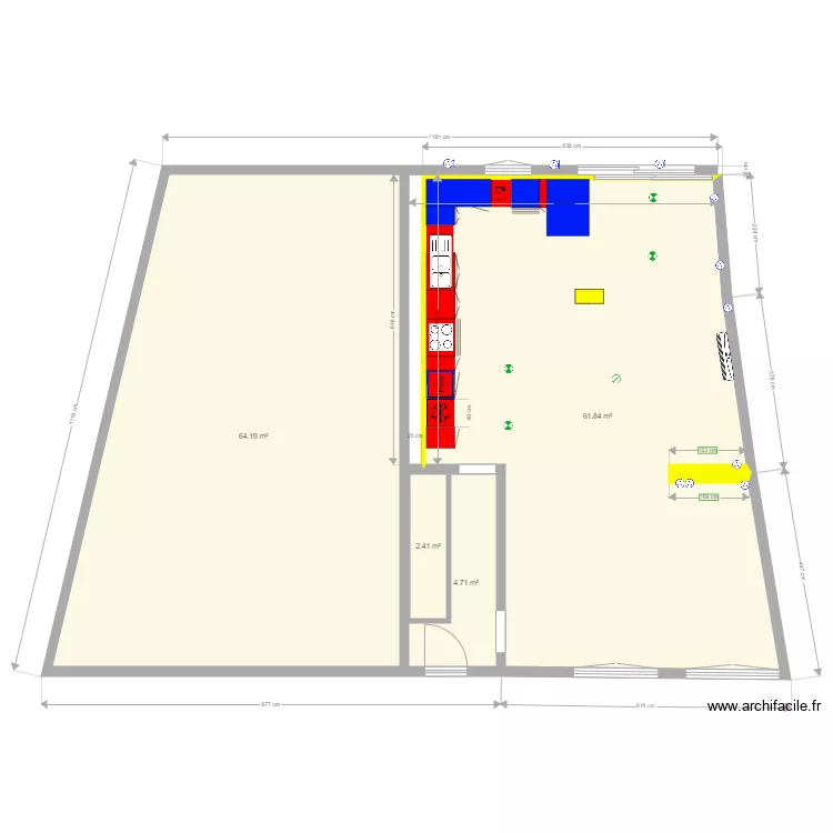 plan maison cuisine 12 janvier. Plan de 