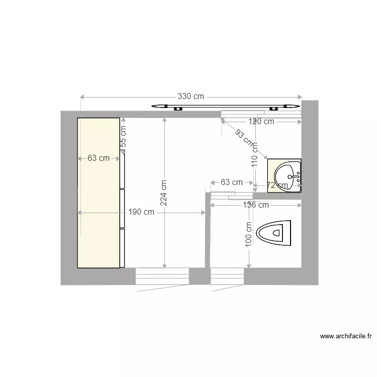 BUANDERIE SANITAIRES 1 3. Plan de 
