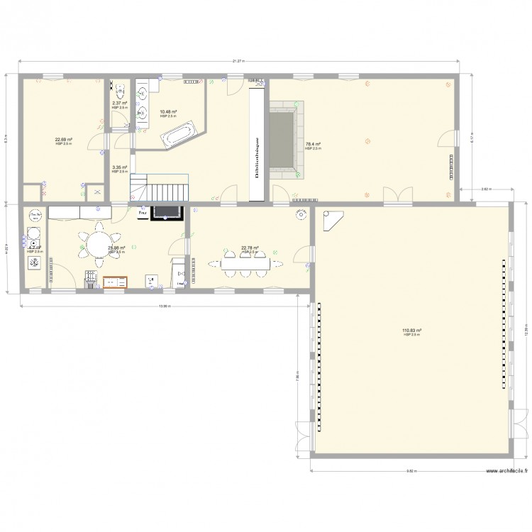 Maison maman 1. Plan de 0 pièce et 0 m2