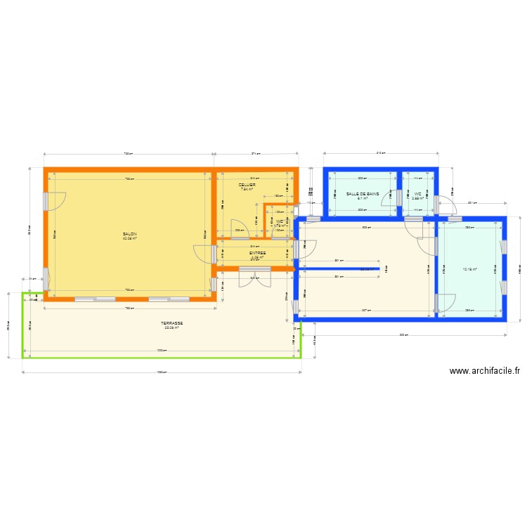 PLAN ALTERNATIF 2. Plan de 0 pièce et 0 m2