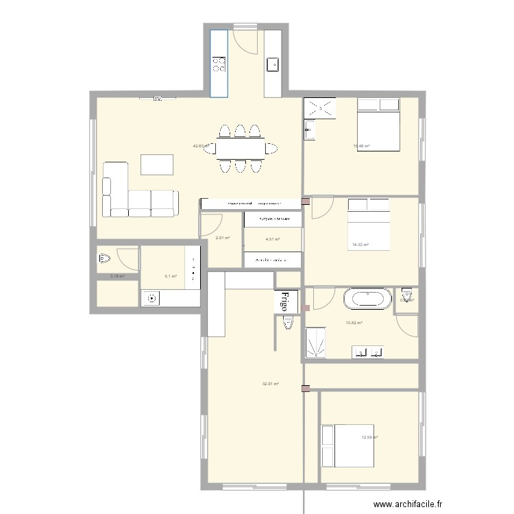 essai rdc gaelle test 2. Plan de 0 pièce et 0 m2