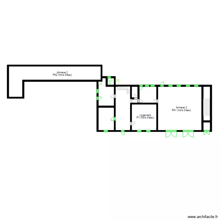 GR0004logementOK. Plan de 