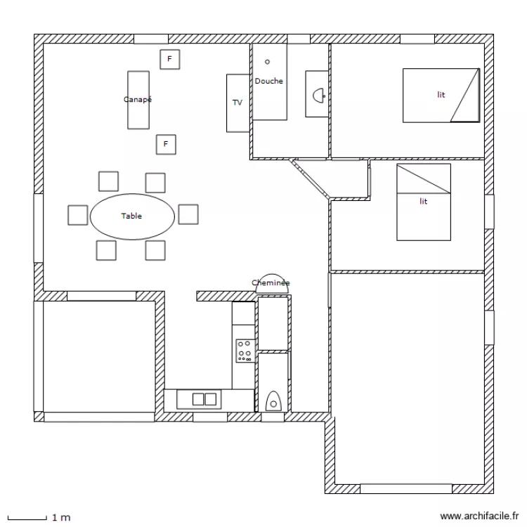 maison 1. Plan de maison 1. Plan de