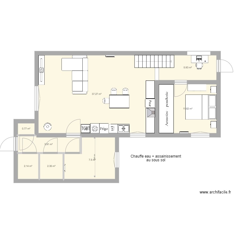 Sécheras V6. Plan de 0 pièce et 0 m2