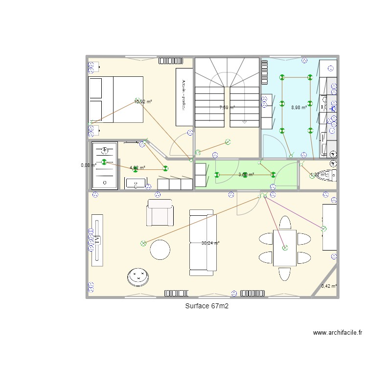 Dubessay 1er new. Plan de 0 pièce et 0 m2