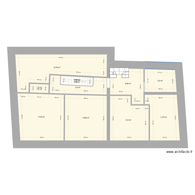 Vendel. Plan de 0 pièce et 0 m2