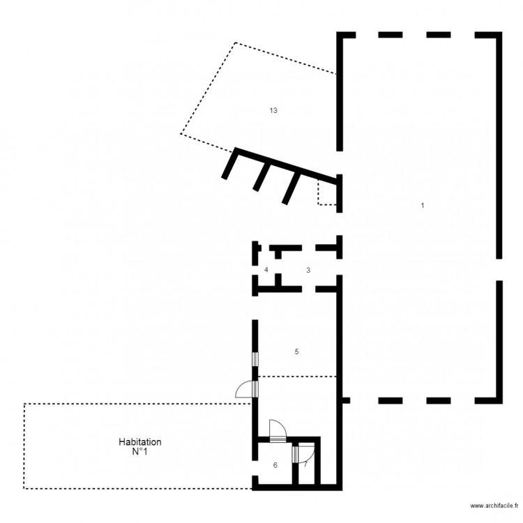 174354 EARL DE LA COTELLE. Plan de 0 pièce et 0 m2