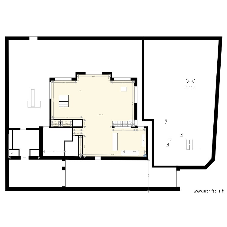 plan rdc22. Plan de 0 pièce et 0 m2