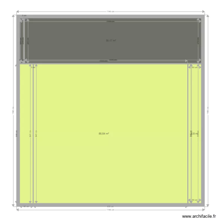 jardin client merignac. Plan de 