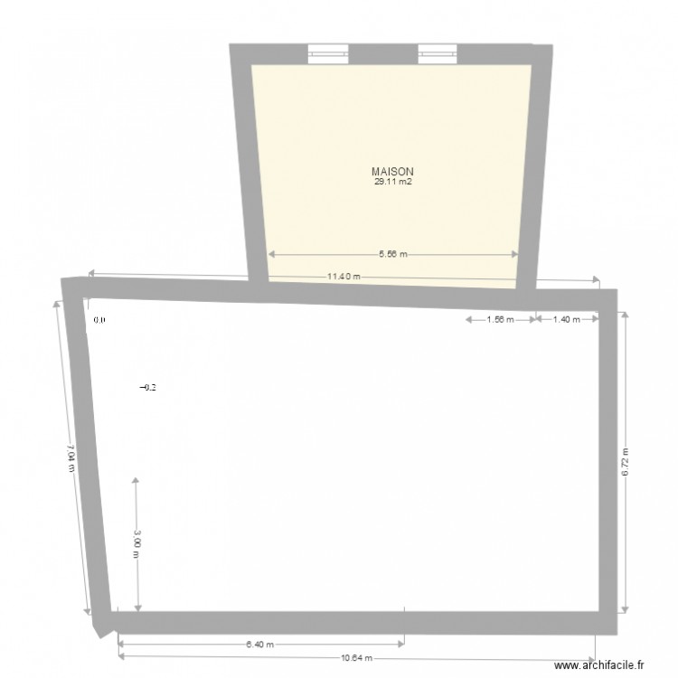 plan  chouvel  etat des lieux 1 er etage . Plan de 0 pièce et 0 m2