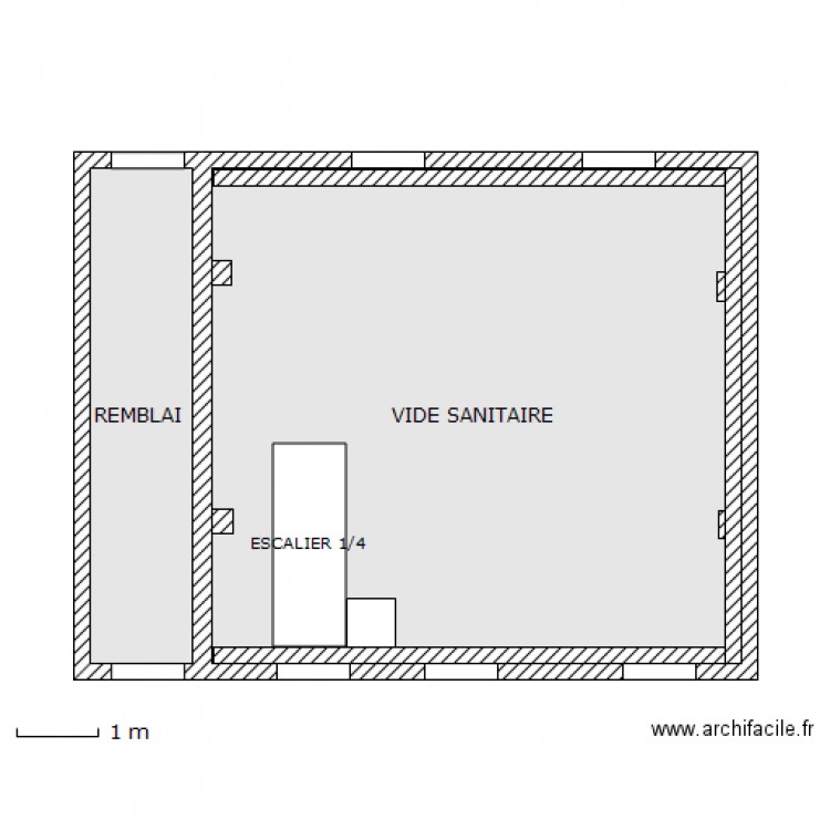 PLANCHER HAUT RDC MAISON CHAMPAGNE. Plan de 0 pièce et 0 m2