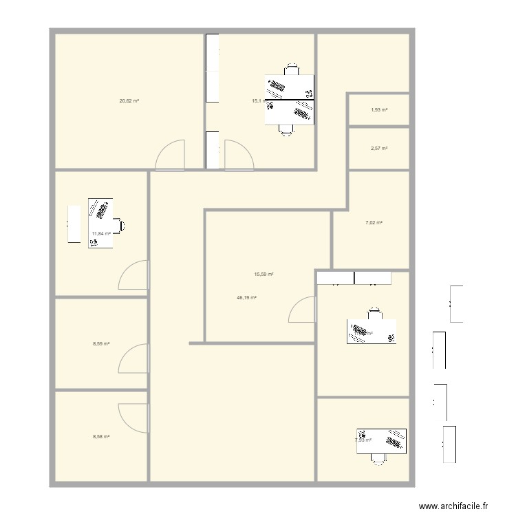 RDC GESTIMMO. Plan de 0 pièce et 0 m2