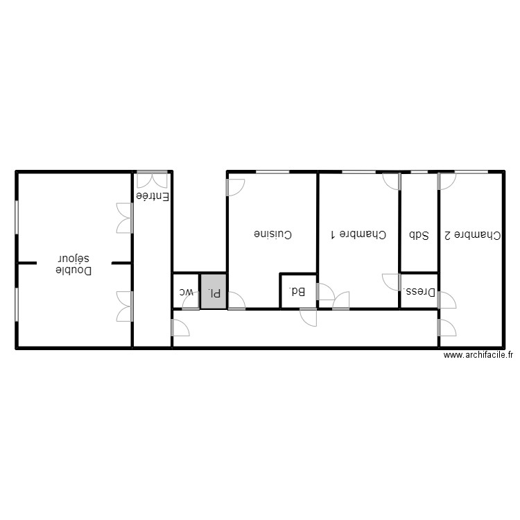 Plan GEORGES 20 01. Plan de 0 pièce et 0 m2