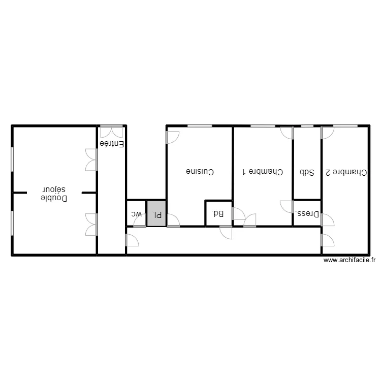 Plan GEORGES 20 01. Plan de 